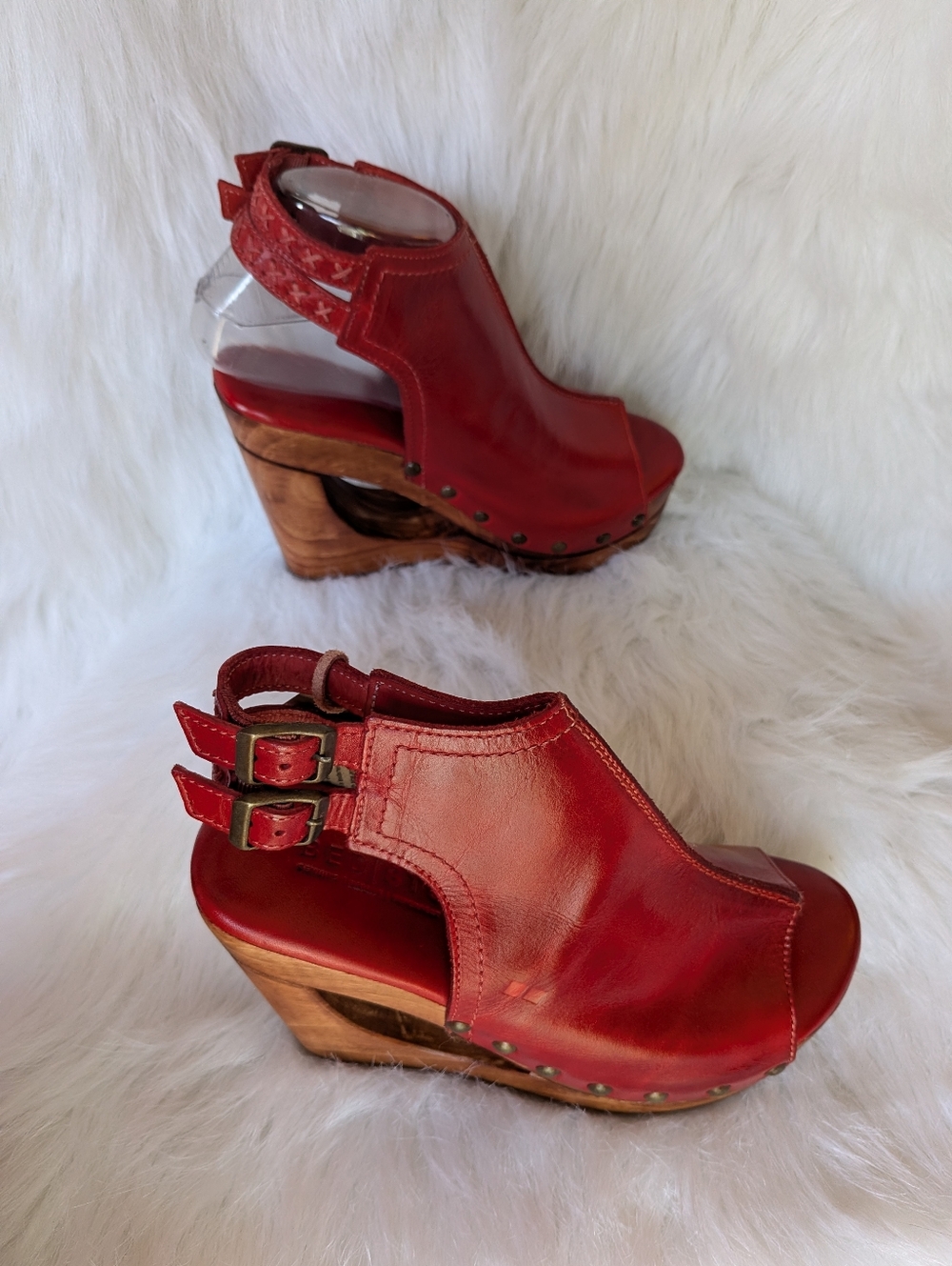 Bed Stu NWT/Box Imelda Platform Sandals 7 - Picture 8 of 16